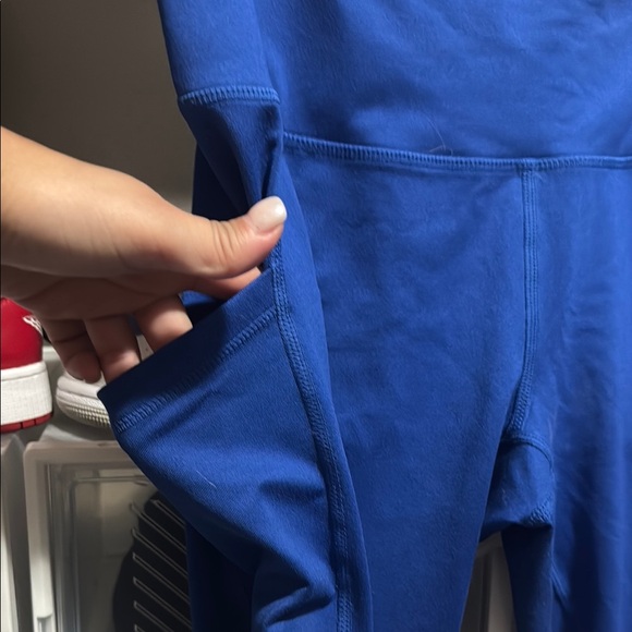 Z by Zella Blue Leggings with pockets - Picture 4 of 10